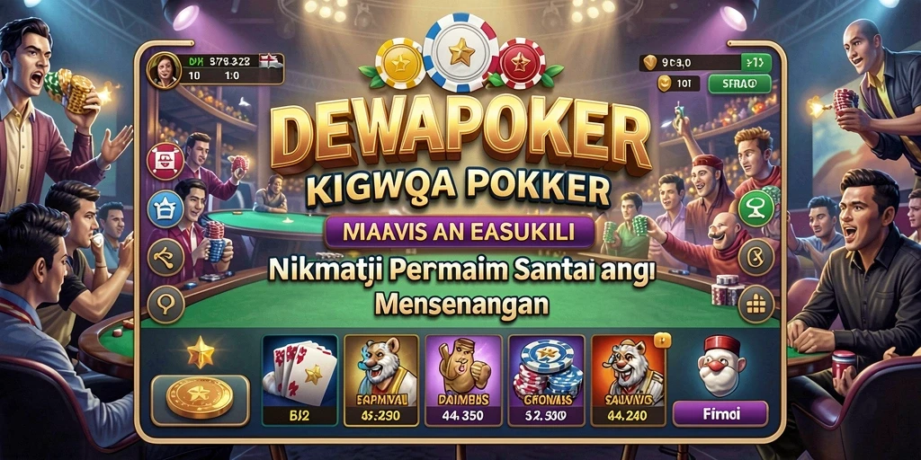 Gameplay DEWAPOKER yang menarik dan penuh warna.
