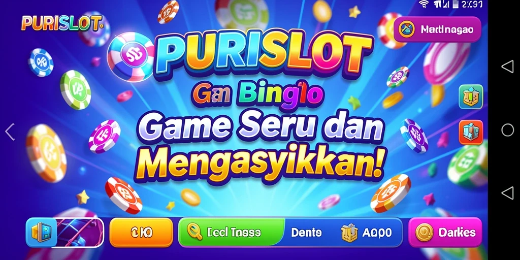 Tampilan gameplay dinamis dan seru dari PURISLOT.