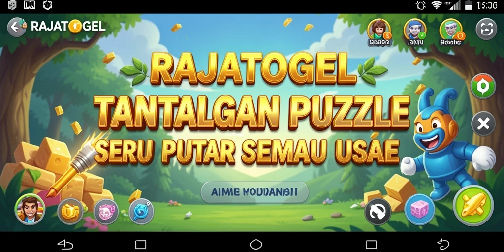 Tampilan gameplay menarik dari RAJATOGEL yang mendebarkan.