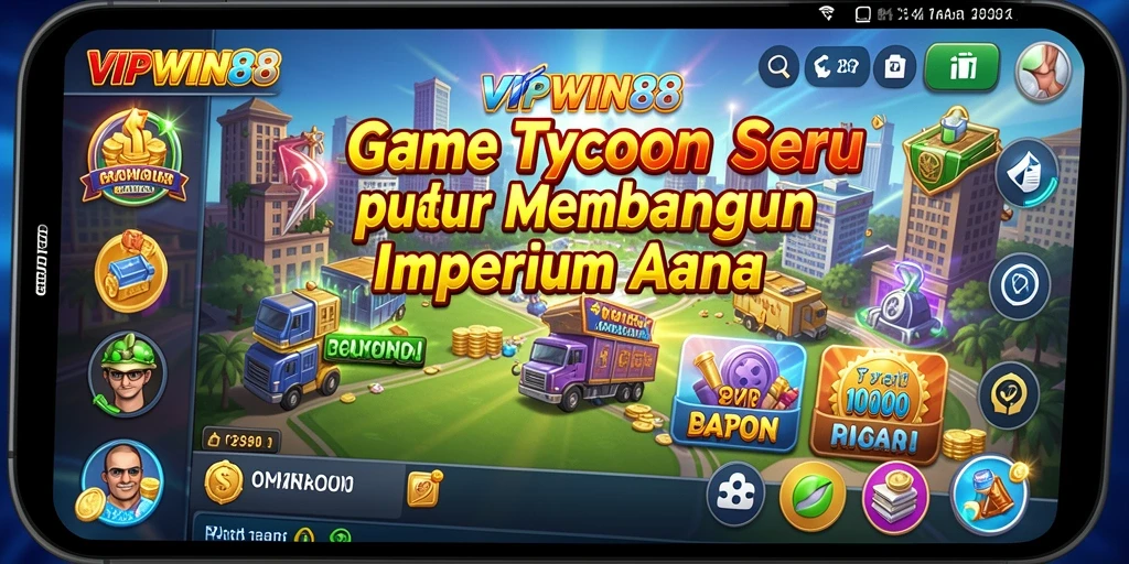 Tampilan gameplay menarik dalam VIPWIN88 dengan strategi Tycoon.
